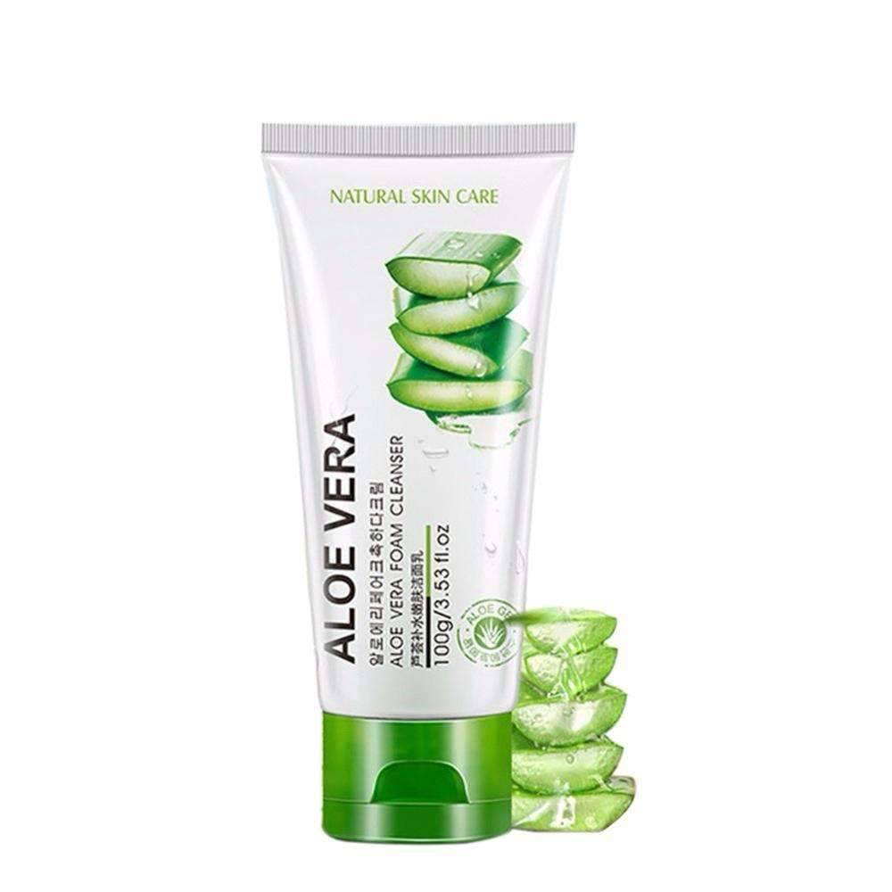 Unisex Aloe Vera Gel Anti Wrinkle Face Wash Cream Skin Cleanser Cleansers VV Beautiful Girl Store