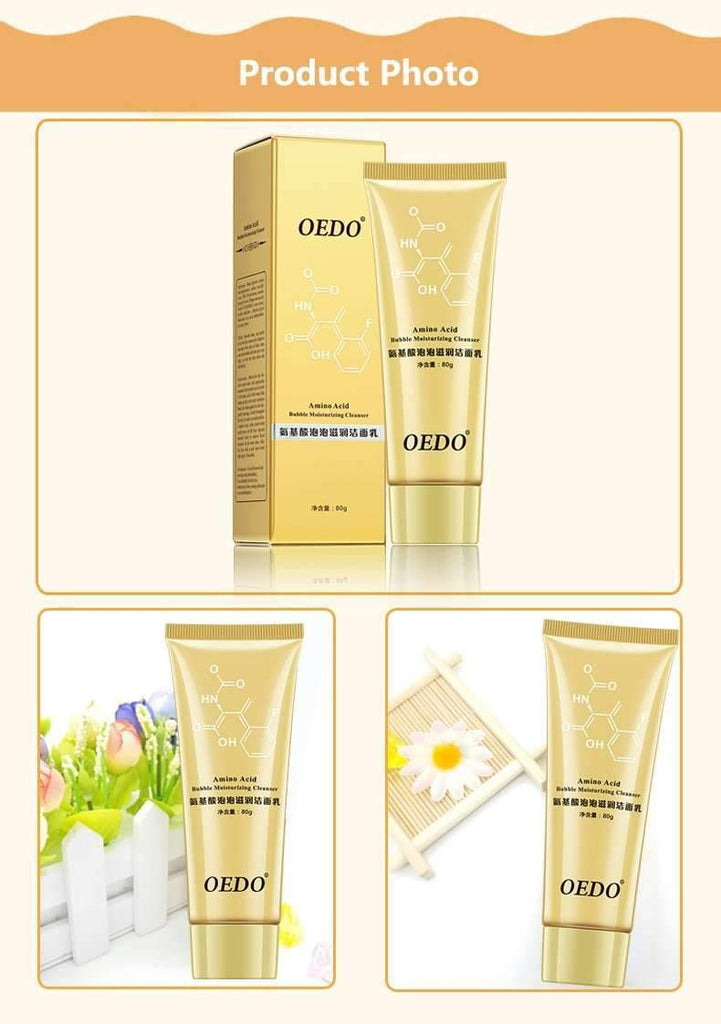 Unisex Amino Acid Bubble Moisturizing Face Wash Skin Cleanser Cleansers OEDO Official Store