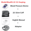 Upper Arm Automatic Digital Blood Pressure Monitor Blood Pressure JZK Life House Store BlueEN-22-32-HasPlug