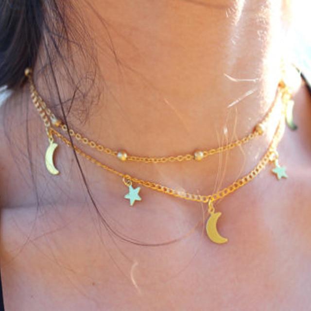 Multilayer Vintage Pendant Necklace