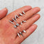 Various Design Bead Stone Push Back Stud Earrings For Women Stud Earrings Fine Too Store FTS900A125
