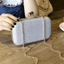 Versatile Chain Shoulder Leather Clutch Bag for Women Clutches Ant book Store silver large