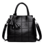 Versatile High Quality Luxury Leather Shoulder Bag for Women Shoulder Bags VANDERWAH BAISE Store BLACK