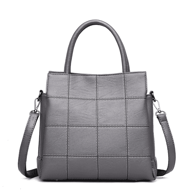 Versatile High Quality Luxury Leather Shoulder Bag for Women Shoulder Bags VANDERWAH BAISE Store GRAY