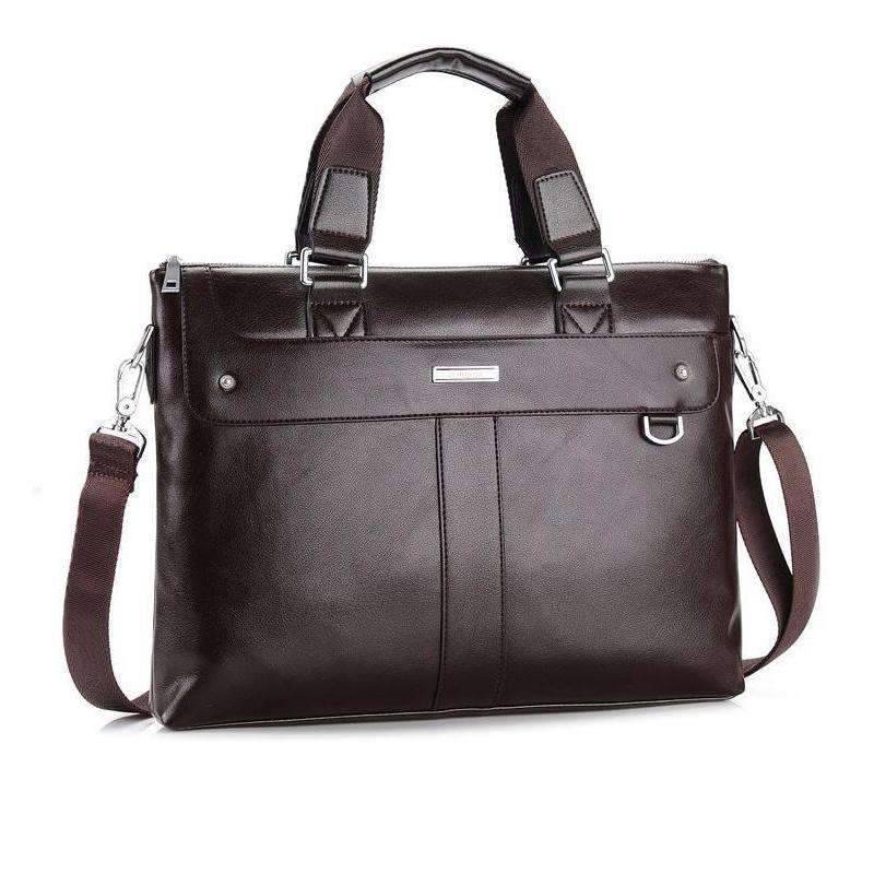 Versatile High Quality Oxford Leather Crossbody Bag for Men Crossbody Bags VORMOR Official Store Brown