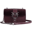 Versatile Leopard Designed Leather Shoulder Bag for Women Shoulder Bags Elegent Handbag Store Burgundy