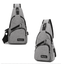 Versatile Sling Shoulder Nylon Solid Crossbody Bag for Men and Women Crossbody Bags Cooperate Happily Store