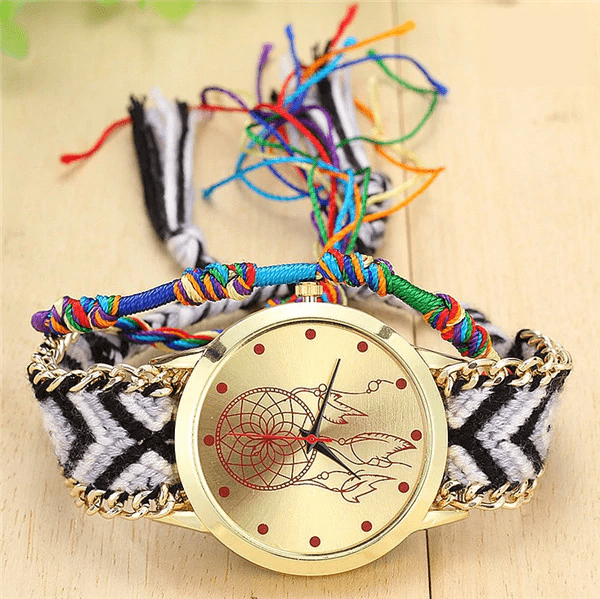 Vintage Handmade Women Friendship Dreamcatcher Watch Women's Watches Qstar Watch Store 3