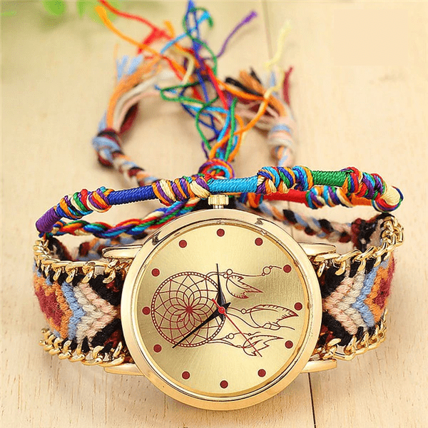 Vintage Handmade Women Friendship Dreamcatcher Watch Women's Watches Qstar Watch Store 4