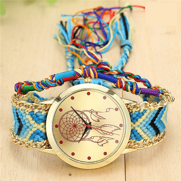 Vintage Handmade Women Friendship Dreamcatcher Watch Women's Watches Qstar Watch Store 6