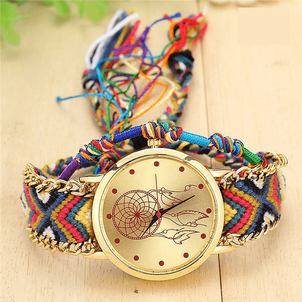 Vintage Handmade Women Friendship Dreamcatcher Watch Women's Watches Qstar Watch Store 8