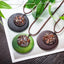 Vintage Wooden Plant Necklaces Pendant Necklaces Coostuff Official Store