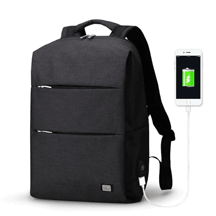 Water Repellent Laptop Backpack for Student Backpacks MARK RYDEN Official Store Black USB 15 inch