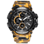 Water Resistant LED Display Digital Sports Watch For Men Sports Watches SMAEL Official Store Camo Orange