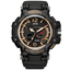 Water Resistant S Shock Casual LED Men's Sports Watch Sports Watches SMAEL Official Store Gold