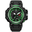 Water Resistant S Shock Casual LED Men's Sports Watch Sports Watches SMAEL Official Store Green