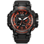 Water Resistant S Shock Casual LED Men's Sports Watch Sports Watches SMAEL Official Store Orange