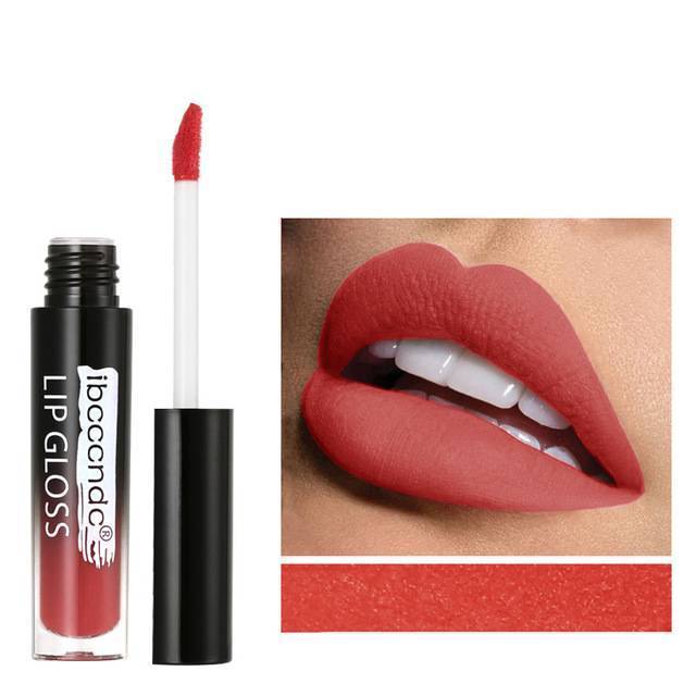 Waterproof Batom Velvet Liquid Lipstick Lip Gloss ibcccndc Official Store 05
