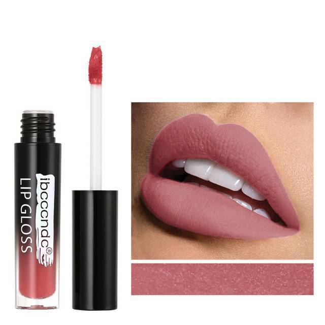 Waterproof Batom Velvet Liquid Lipstick Lip Gloss ibcccndc Official Store 06