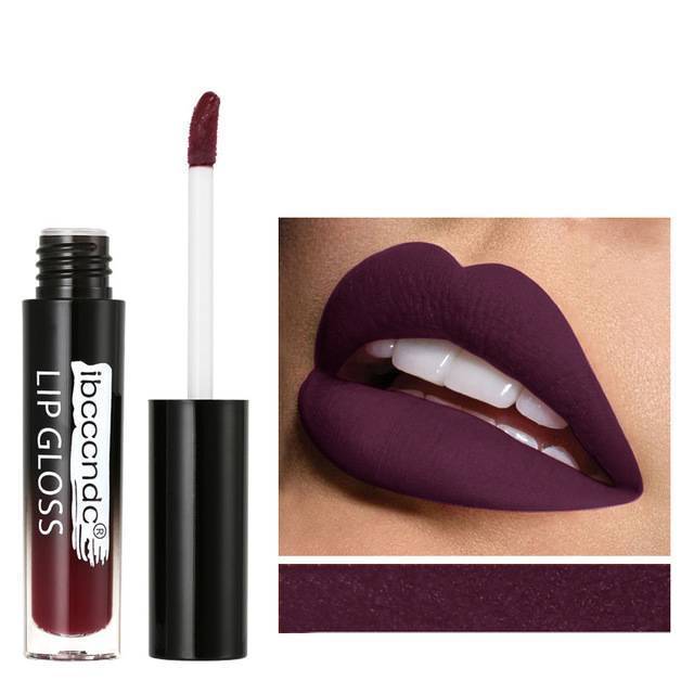 Waterproof Batom Velvet Liquid Lipstick Lip Gloss ibcccndc Official Store 08