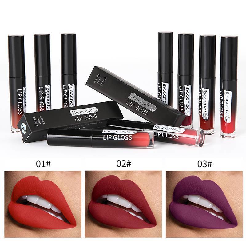 Waterproof Batom Velvet Liquid Lipstick Lip Gloss ibcccndc Official Store