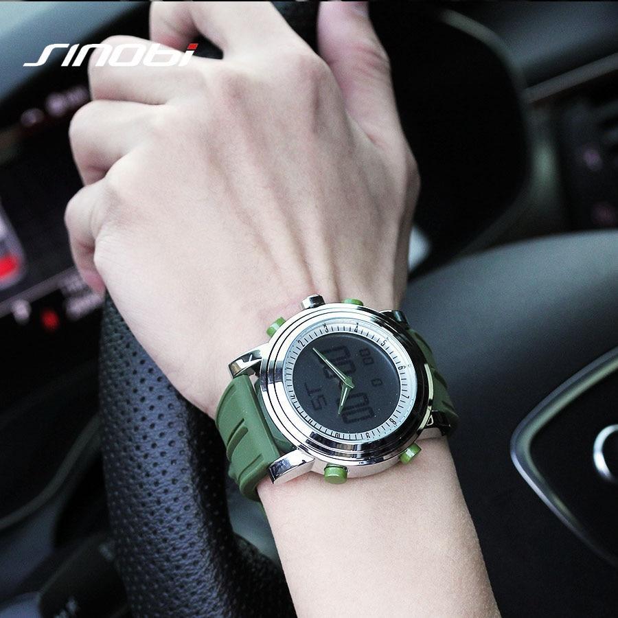 Waterproof Chronograph Wristwatch Digital Watches Sinobi Official Store