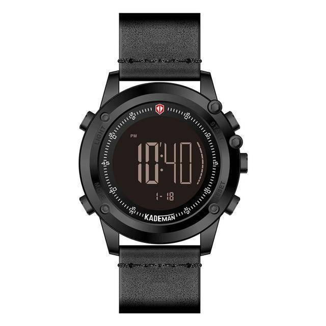 Waterproof Digital Watch Digital Watches KADEMAN Factory Store K698-B-W-B