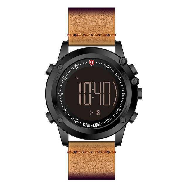 Waterproof Digital Watch Digital Watches KADEMAN Factory Store K698-B-W-T