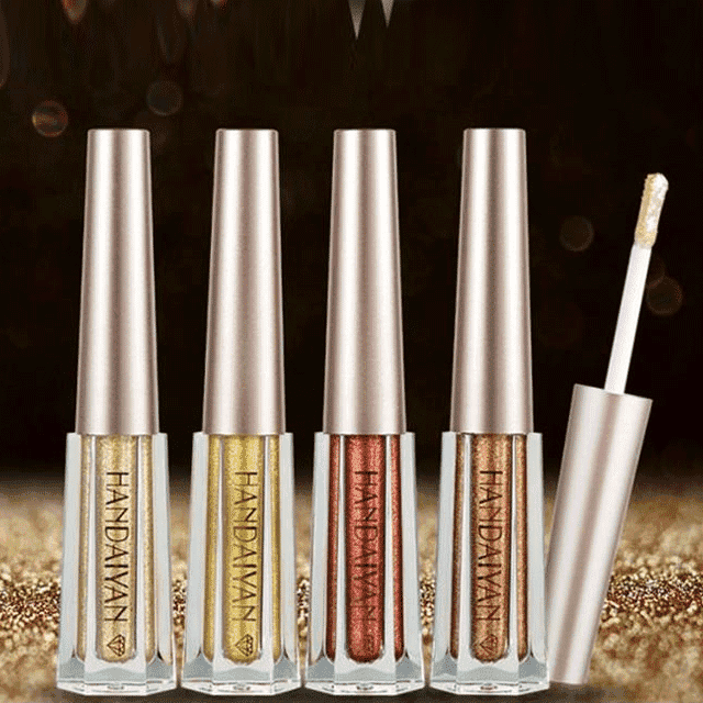 Waterproof Glitter Shimmer Eyeshadow and Eyeliner for Shiny Eyes Eye Shadow & Liner Combination Princess's Secret Store