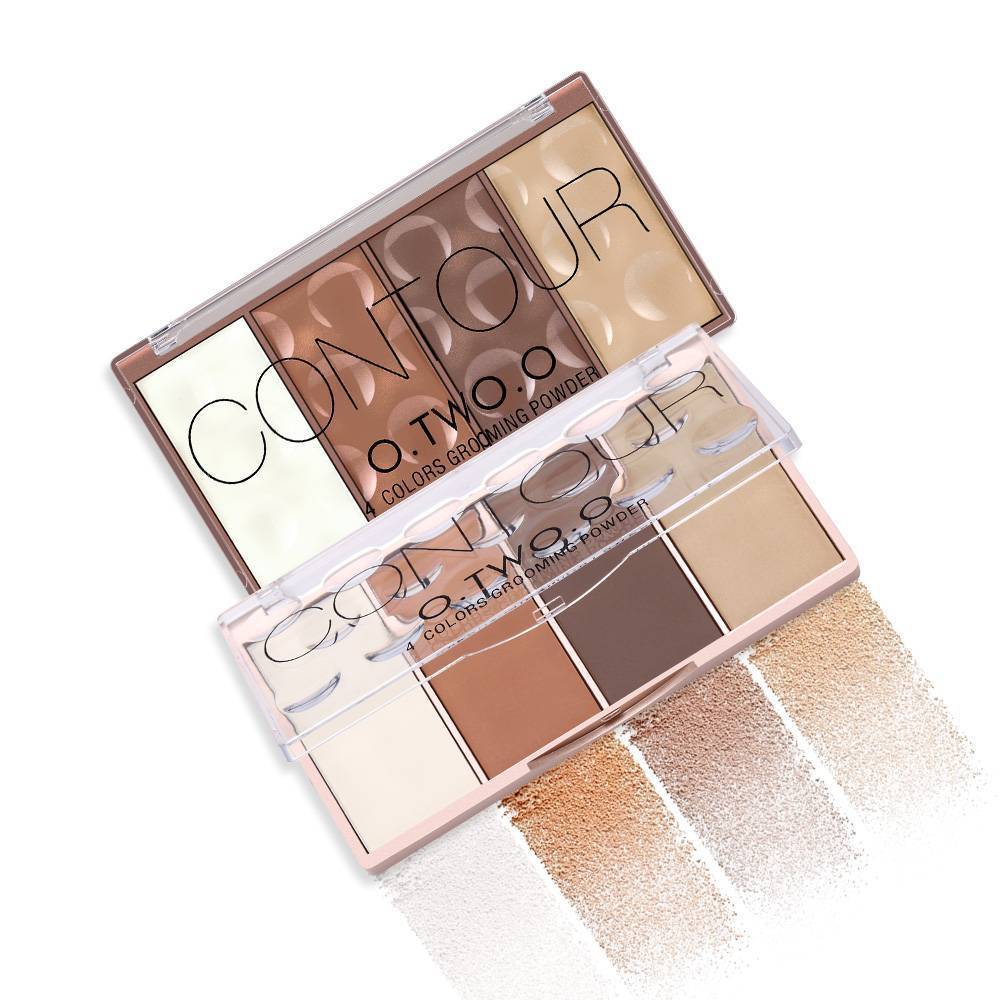 Waterproof Grooming Bronzer Pressed Powder Makeup Blush O.TWO.O Official Store