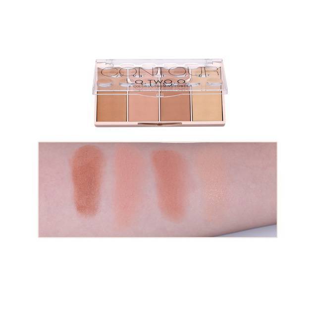 Waterproof Grooming Bronzer Pressed Powder Makeup Blush O.TWO.O Official Store 9110A2