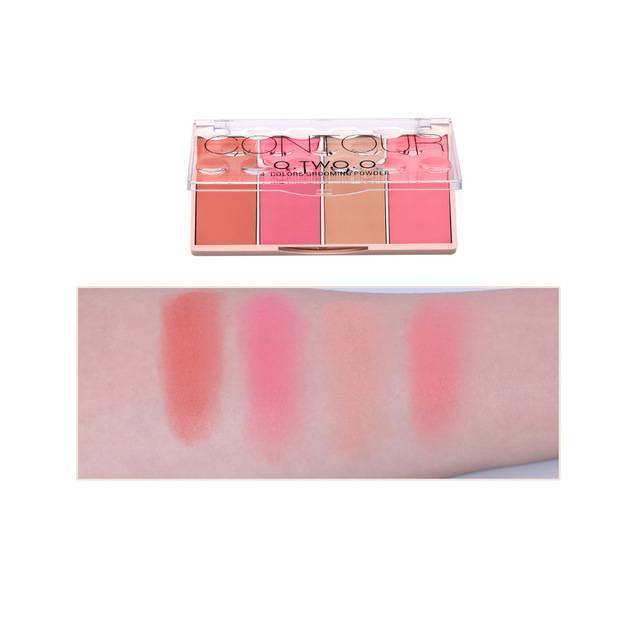 Waterproof Grooming Bronzer Pressed Powder Makeup Blush O.TWO.O Official Store 9110A3