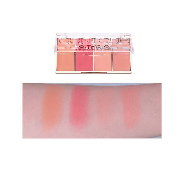 Waterproof Grooming Bronzer Pressed Powder Makeup Blush O.TWO.O Official Store 9110A4