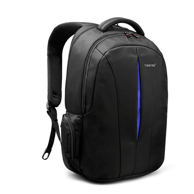 Waterproof Laptop Travel Backpack for Teenage Backpacks tigernu Store Black and Blue