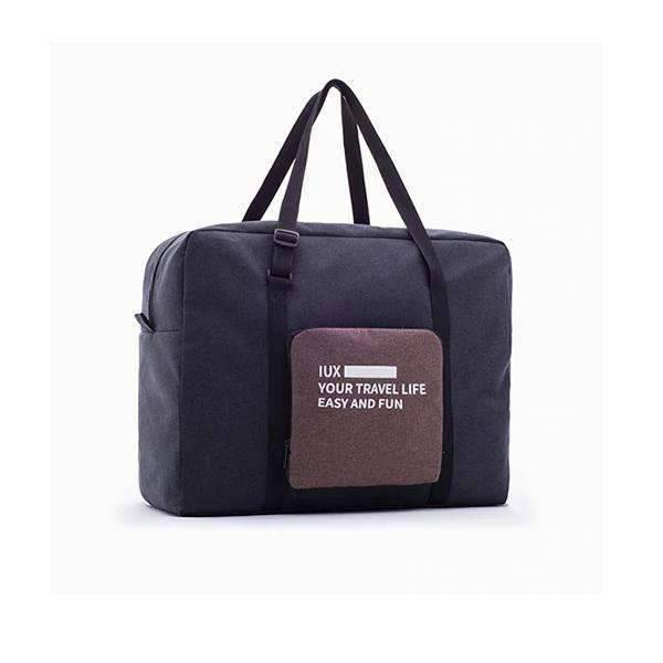 Waterproof Large Capacity Suitcase Folding Travel Bag Travel Bags NO.4 WHITE Store black