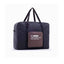 Waterproof Large Capacity Suitcase Folding Travel Bag Travel Bags NO.4 WHITE Store black