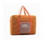 Waterproof Large Capacity Suitcase Folding Travel Bag Travel Bags NO.4 WHITE Store orange