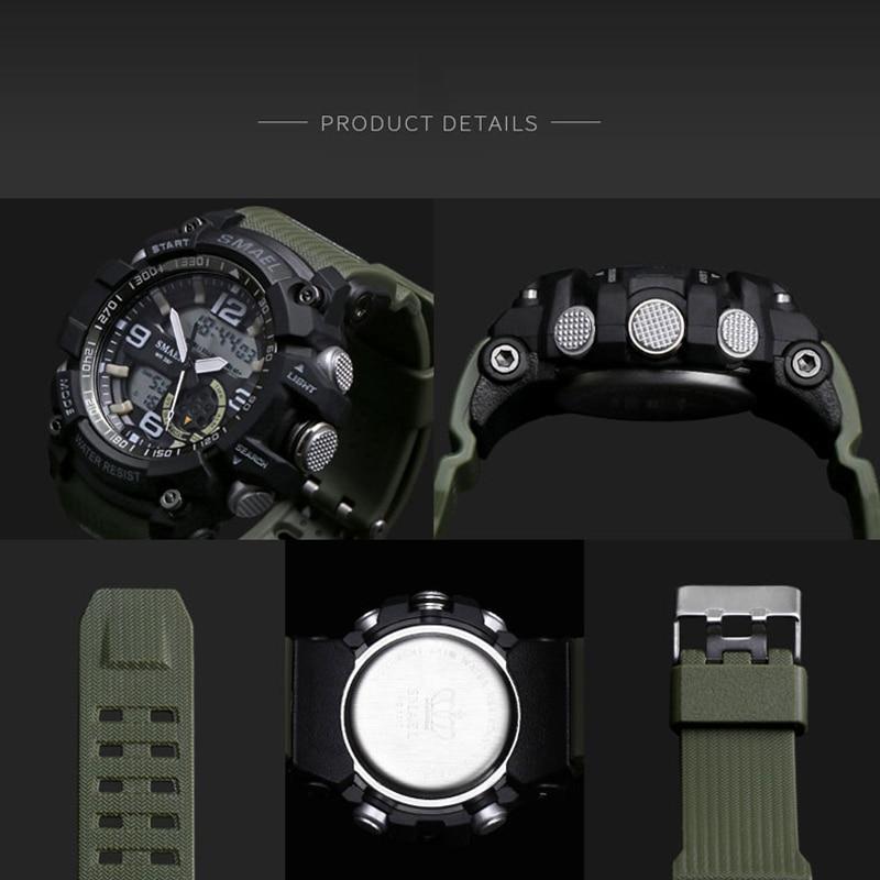 Waterproof Large Dial Sports Watch Sports Watches whatch Store