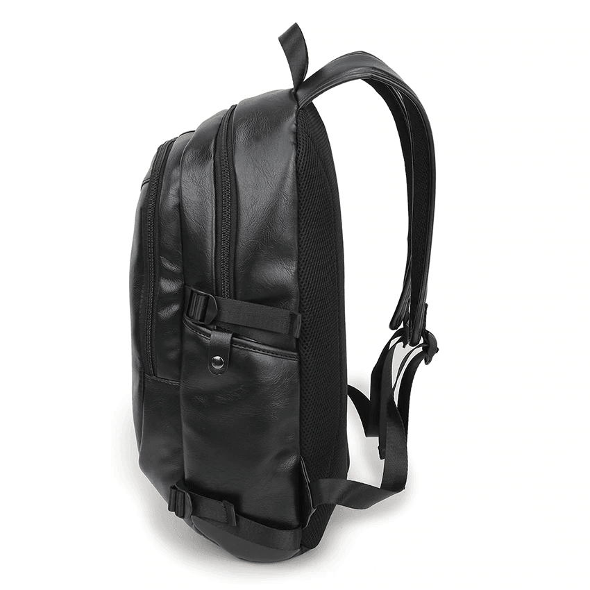 Waterproof Leather Laptop Backpack for Men Backpacks VORMOR Official Store