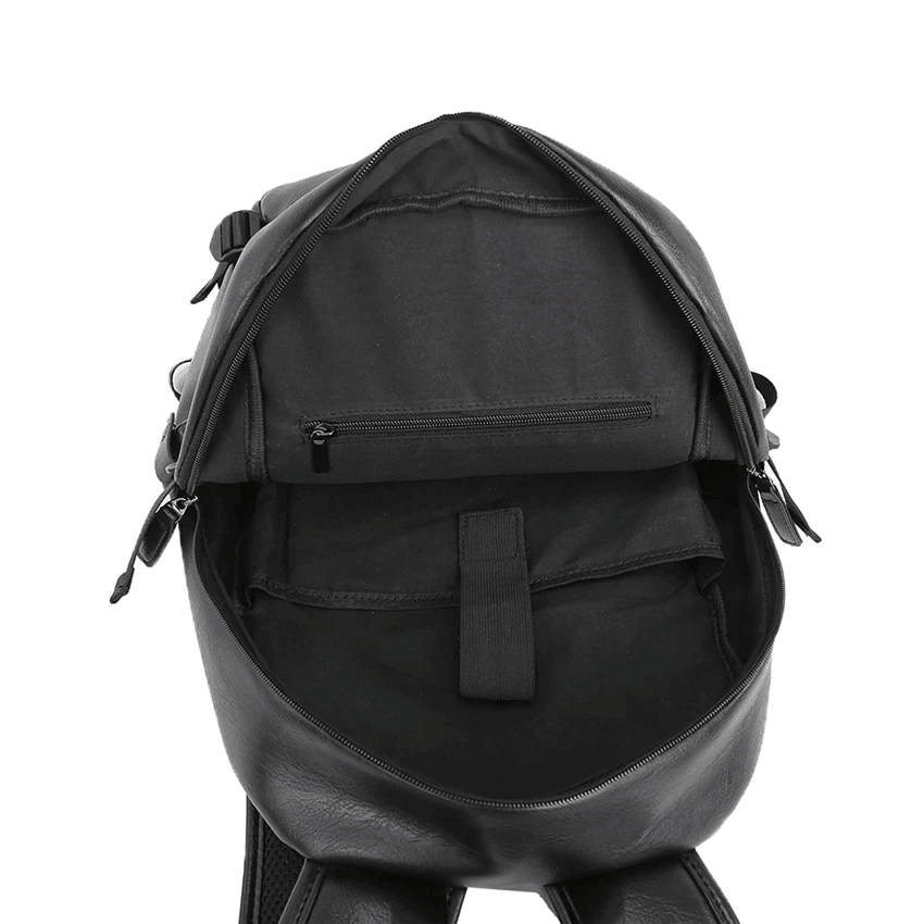Waterproof Leather Laptop Backpack for Men Backpacks VORMOR Official Store
