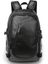 Waterproof Leather Laptop Backpack for Men Backpacks VORMOR Official Store Black 15 Inches