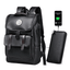 Waterproof Leather School Backpack Backpacks LIELANG Official Store 1032 Backpack Wallet