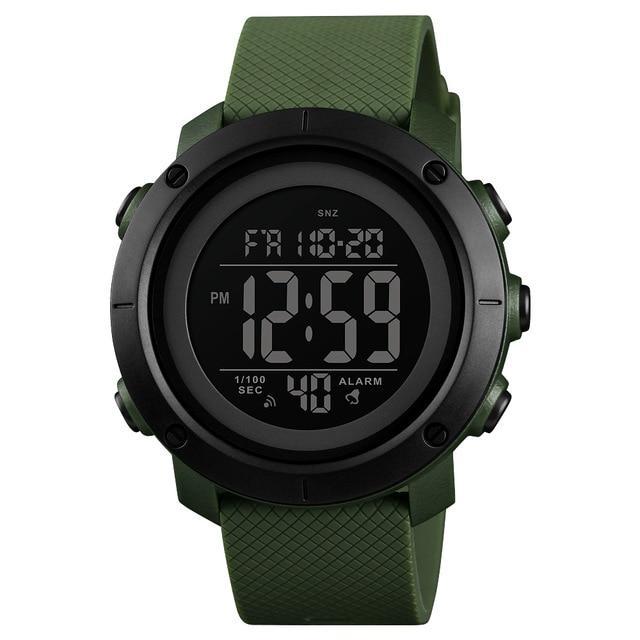 Waterproof LED Digital Wristwatch Digital Watches China Brand Watches Store Green