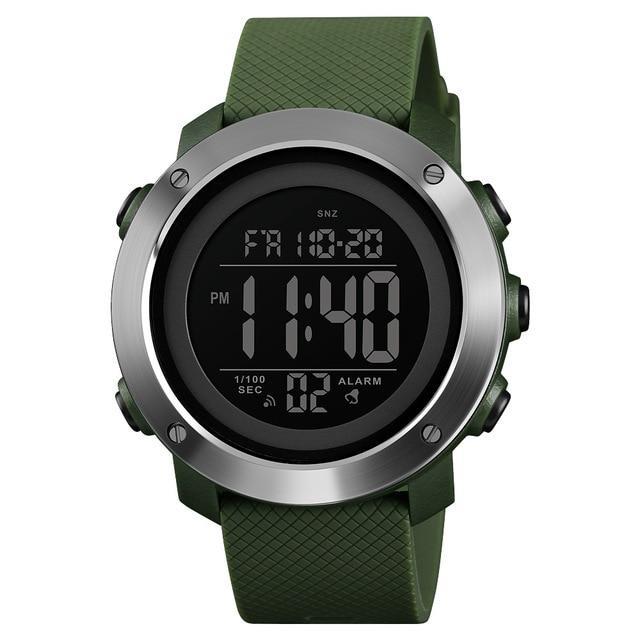 Waterproof LED Digital Wristwatch Digital Watches China Brand Watches Store Silver