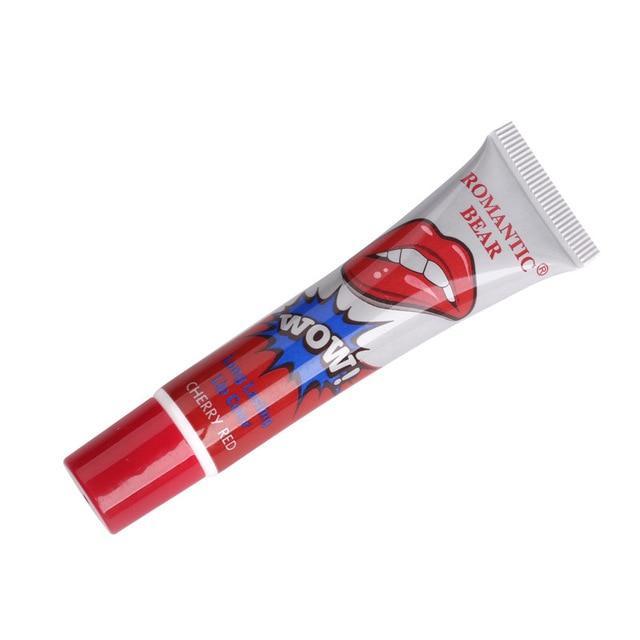 Waterproof Moisturizer Peel Off Lip Gloss Lip Gloss bemakeup Store bright cherry-red