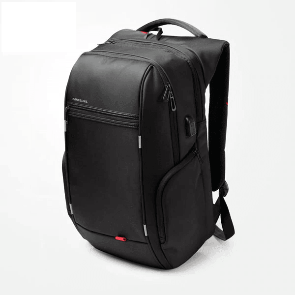 Waterproof Nylon Laptop Backpack Backpacks Kingsons official store Model A Black 13 Inch