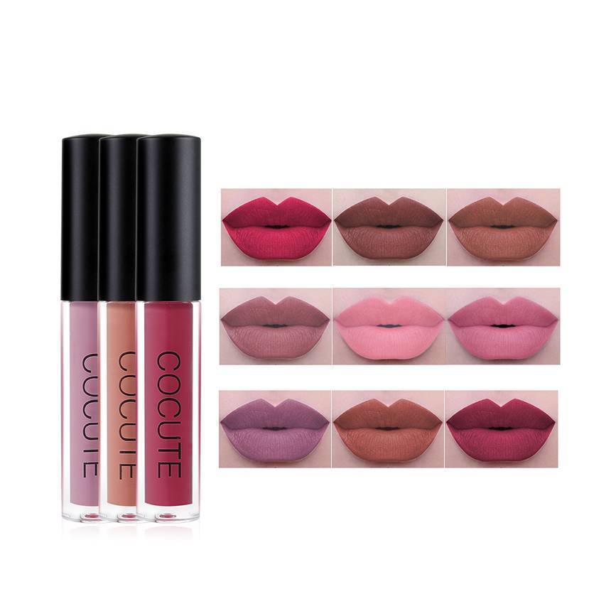 Waterproof Tint Long-Lasting Lip Gloss Lip Gloss cocute Official Store