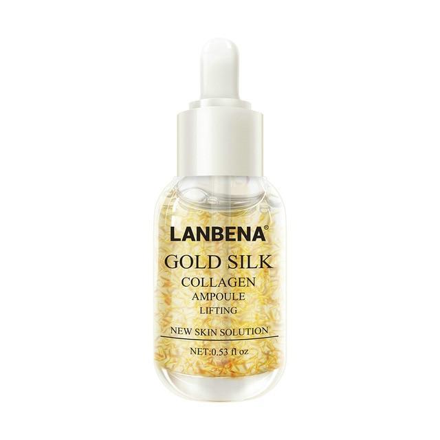 Whitening Firming Skin Care Mask Serum LANBENA Official Store Gold Silk