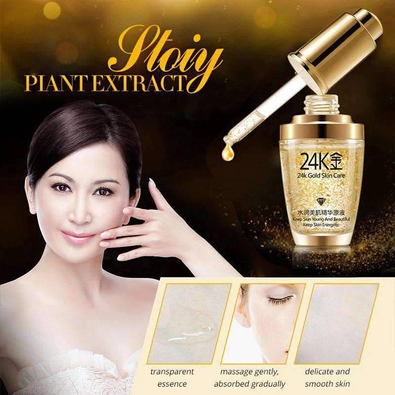 Whitening Moisturizing 24K Gold Day Essence Facial Self Tanners Serum Facial Self Tanners & Bronzers BaLaLa