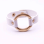 Wide Leather Bracelet for Women with V Word Design Cuff Bracelets D&D Official Store 1